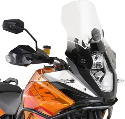 Immagine prodotto di Parabrezza moto per KTM 1190/1050/1090 Adventure (13-19) - KAPPA Clear 37x41cm