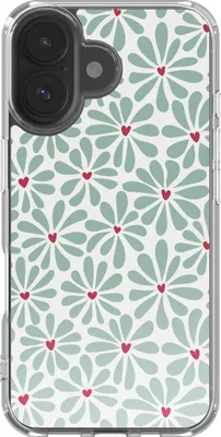 Image de étui imoshion Design pour l'Apple iPhone 17 - Bloom Love Sage Green