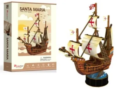 Image de Puzzle 3D Santa Maria - 93 pièces