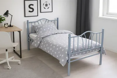 Produktbild von Metallbett 90x200 cm Santi