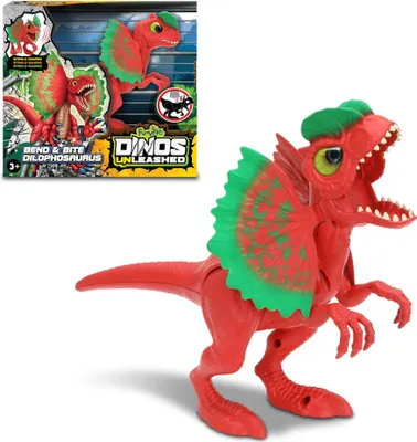 Obrázok produktu pre Dilophosaurus Unleashed Bend & Bite Dinos