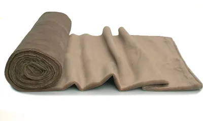 Zdjęcie produktu dla Dzianina Minky o gładkim wzorze, Caffe Latte 50 x 160 cm