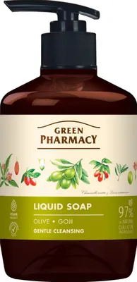 Obrázek produktu pro Tekuté mýdlo Green Pharmacy Olive & Goji 460 ml