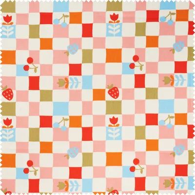 Produktbild von Baumwoll-Stoff "Picknick", 150 cm breit, Meterware