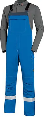 Produktbild von uvex Latzhose multifunction blau, kornblau Gr. 60, 62