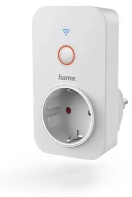 Obrázek produktu pro Hama 00176552, Jednopásmový (2,4 GHz), Bílá, IP20, 16 A, 200 mm, 90 mm