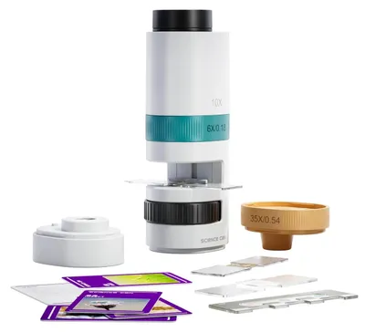 Obrázek produktu pro STEM hra Mikroskop s projekcí 350, TopBright