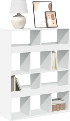 Obrázek produktu pro Maison Exclusive - Knihovna bílá 100 x 33 x 125,5 cm kompozitní dřevo