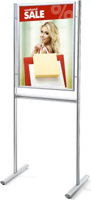 Produktbild von Showdown Displays Infoboard Gehrung A1