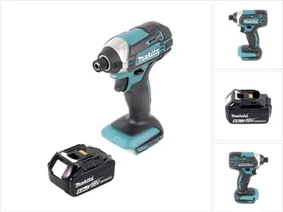 Produktbild von Makita DTD 152 G1 Akku Schlagschrauber 18 V 165 Nm + 1x Akku 6,0 Ah  - ohne Ladegerät