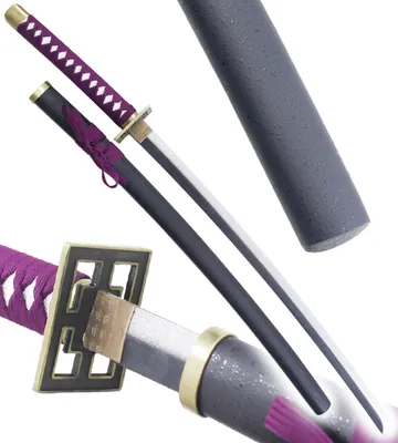 Produktbild von Bleach Katana aus Holz Klinge aus Holz Katana Byakuya Schwert Zanpakuto Kuchiki Schwert