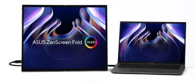 Zdjęcie produktu dla ASUS ZenScreen Fold MQ17QH 43.94cm (4:3)OLED