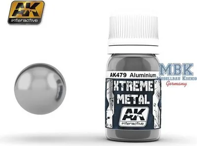 Produktbild von AK Interactive S.L. AK-479 AK Xtreme Metal Aluminium 30ml
