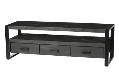 Productafbeelding van Livingfurn Tv-meubel Norris Zwart 150cm