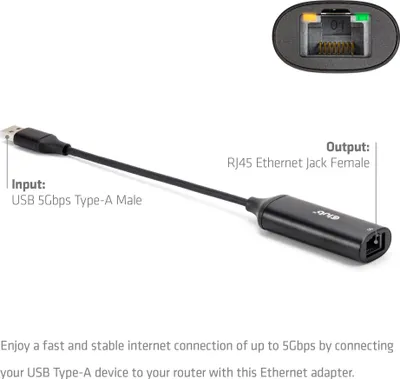 Immagine prodotto di CLUB 3D Club 3D I/O ADAPTERIS USB PRIE RJ45/M/F CAC-1421 CLUB3D