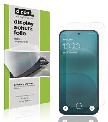 Immagine prodotto di 4x Pellicola Protettiva per Nothing Phone 4a Pro Protezione Schermo Antiriflesso dipos