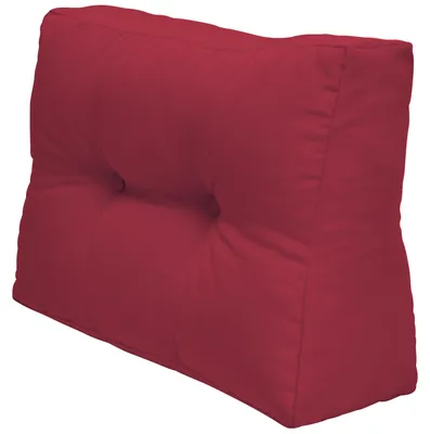 Produktbild von Beautissu Palettenkissen Outdoor Seitenkissen ECO Elements, 60x40cm, Rot