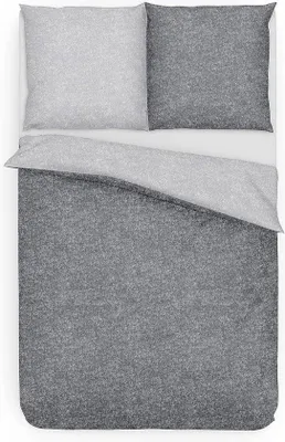 Immagine prodotto di Set di biancheria da letto semplice: 1 copripiumino 135 x 200 cm e 1 federa 80 x 80 cm