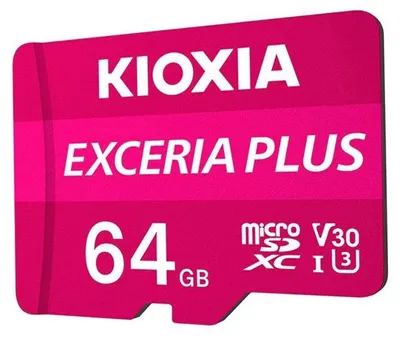 Produktbild von CARD KIOXIA microSD-Card Exceria Plus 64GB
