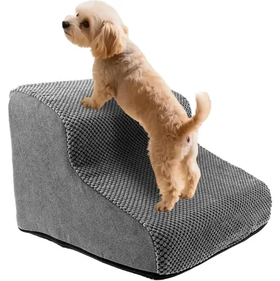 Immagine prodotto di Scala per cani con 2 gradini, ideale per cani di piccola taglia