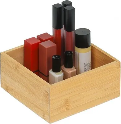Image de Boîte de rangement en bambou