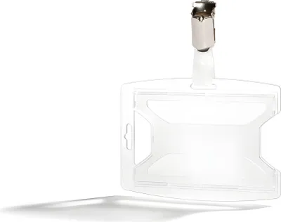 Obrázek produktu pro DURABLE Pouzdro na 1 ID kartu reXycle® s klipem, transparentní, 896119, 25 ks