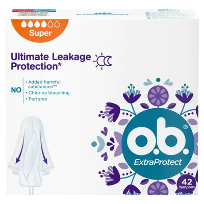 Produktbild von o.b. Extra Protect Tampons Super 42 Stück