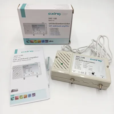 Produktbild von Axing SVS 1-00, 3 W, 0.047 - 0.826 GHz, 230 V, 50 Hz, 160 x 100 x 45 mm