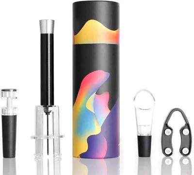 Produktbild von Weinflaschenöffner-Set, Luftdrucköffner, Werkzeug