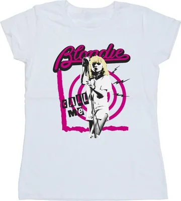 Produktbild von Blondie - "Call Me" T-Shirt für Damen BI19823 (XL) (Weiß)