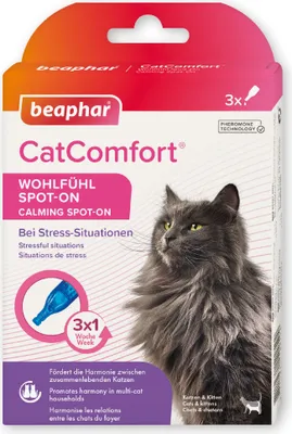 Produktbild von Beaphar CatComfort Wohlfühl Spot-On für Katzen - 3x 0,55 ml