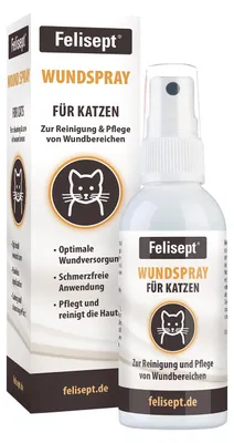 Produktbild von Felisept Wundspray für Katzen 75ml