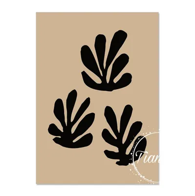 Produktbild von TPFLiving Kunstdruck LW-1206 (OHNE RAHMEN) Poster - Leinwand - Wandbild - Hochauflösender Giclée-Druck, langlebig und hochwertig - Abstrakte Frauenmotive von Henri Matisse -  - Größe: 15x20cm