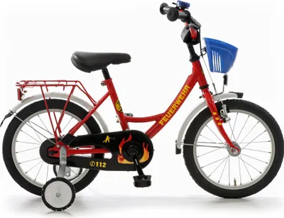 Produktbild von Kinderfahrrad FEUERWEHR 16 Zoll