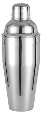 Produktbild von Cocktailshaker Premium, 0,7 Liter, Edelstahl, poliert