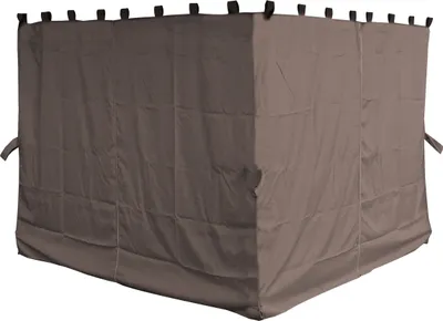 Produktbild von 4 Seitenteile für Pavillon Nizza 3x3m Seitenwand Taupe / Beigegrau RAL 7006