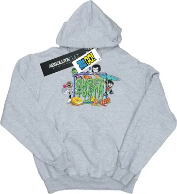 Produktbild von DC Comics - "Teen Titans Go Sweet Tooth" Kapuzenpullover für Jungen BI13311 (116) (Grau)