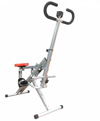 Produktbild von I-Kracht Total Fitness Crunch mit digitalem Monitor Silber