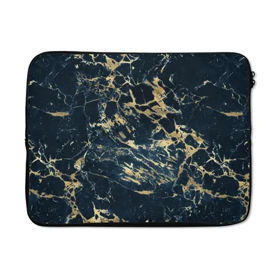 Obrázek produktu pro Pouzdro na notebook 17 palců Zlatá - vzorovaná - mramorová - elegantní Brašna na notebook