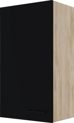 A single kitchen cabinet shown from a three-quarter angle against a white background.