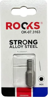 Obrázek produktu pro Bit 10 Mm (3 8 ) Šestihran 7 Mm X 30 Mm, S2
