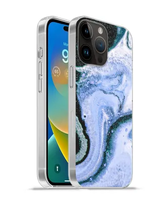 Produktbild von MuchoWow® Handyhülle Schutzhülle Hülle für Apple iPhone 14 Pro - Softcase Mineralien - Natursteine - Universum Silikon Softcase Handy Hülle - Umschlag