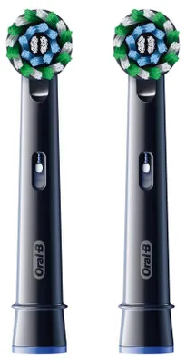 Zdjęcie produktu dla Oral B Heads 2Pcs Cross Action Black
