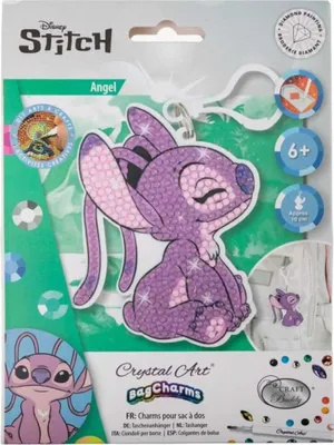 Image de Disney Stitch - Crystal Art - BagCharms - Angel