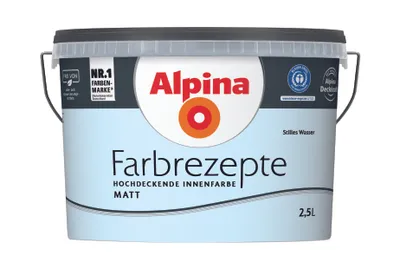 Produktbild von Alpina Farbrezepte Stilles Wasser matt 2,5 Liter