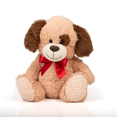 Produktbild von Plyšový pes s červenou mašlí 38 cm