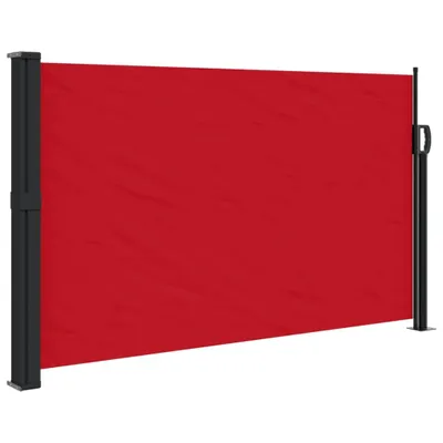 Obrázok produktu pre vidaXL Bočná výsuvná markíza červená 120x600 cm