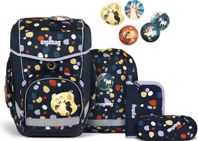 Produktbild von Ergobag Cubo Bärnsteinhöhle - Dunkelblau 19 L