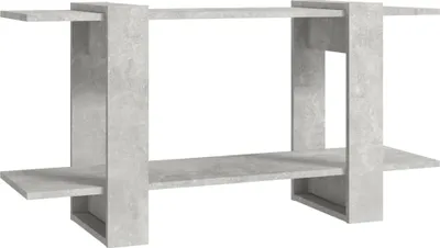 Obrázok produktu pre vidaXL Regál na knihy Concrete Grey 100x30x51 cm Drevo Materiál
