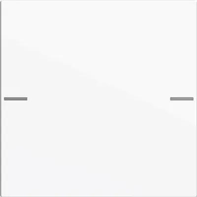 Produktbild von GIRA 575103 Wippenset 1fach Tastsensor4 System 55 Reinweiß glänzend